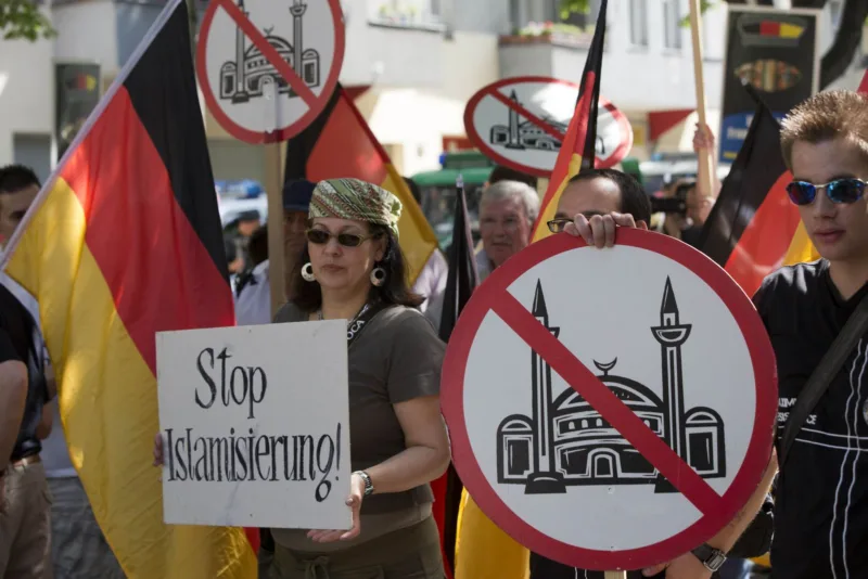 Germany Mosque Protest