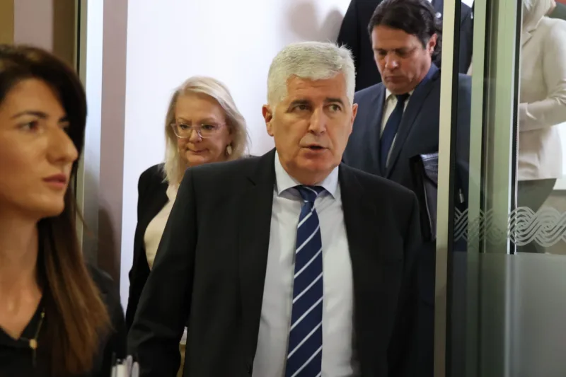 Sjednica Predsjedništva HDZ-a i HNS-a BiH u Mostaru