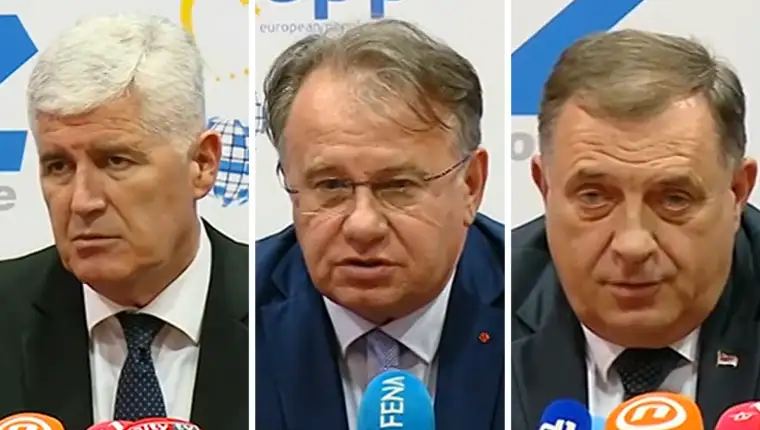 Čović, Nikšić, Dodik