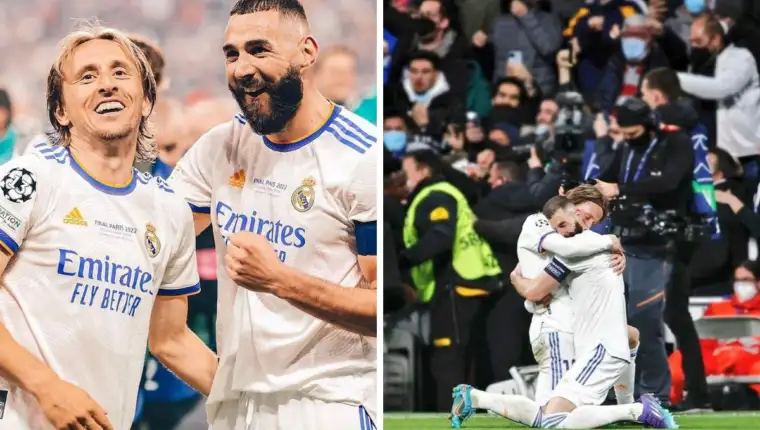 Luka Modrić i Benzema