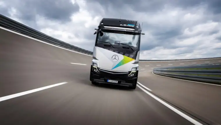 mercedes-benz elektricni kamion