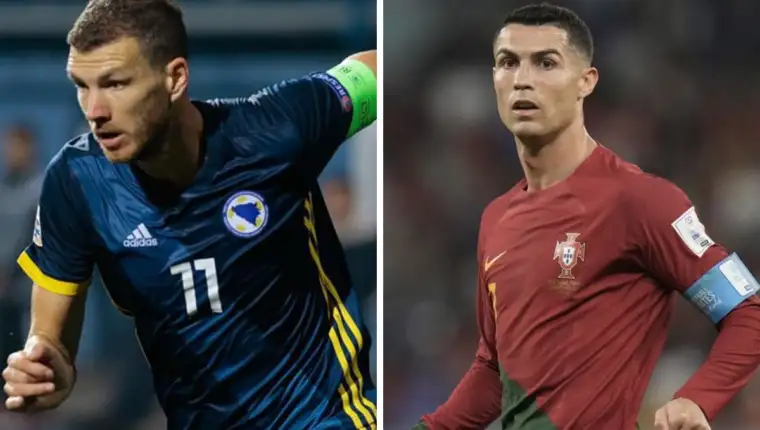 Džeko i Ronaldo