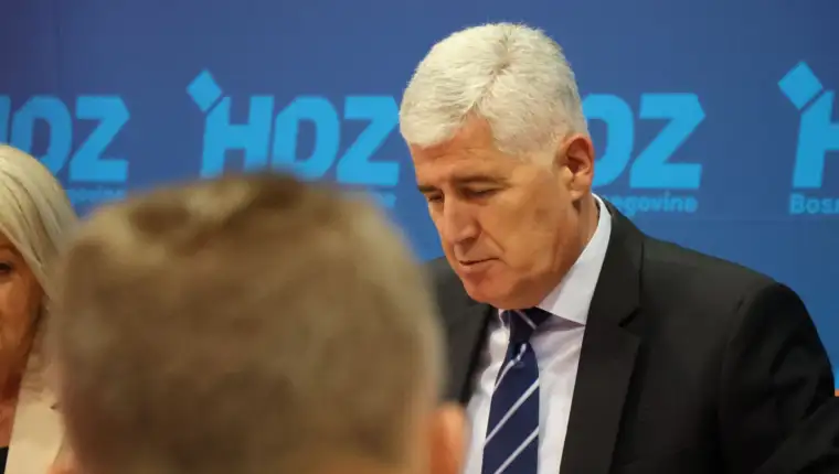 Sjednica Predsjedništva HDZ-a i HNS-a BiH u Mostaru