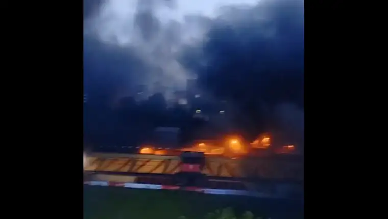 požar, Moskva