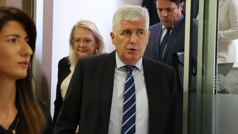 Sjednica Predsjedništva HDZ-a i HNS-a BiH u Mostaru