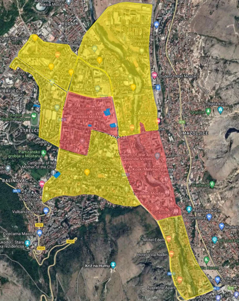 mostar parking