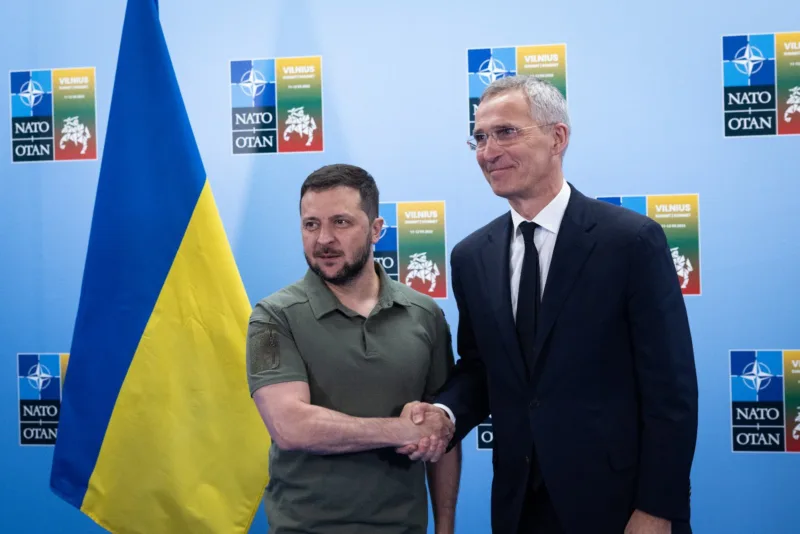 jens stoltenberg i zelenski