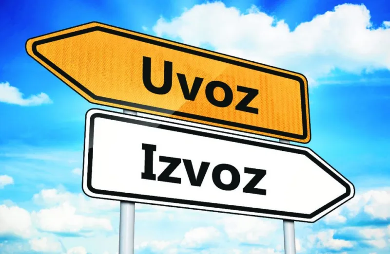 izvoz, uvoz