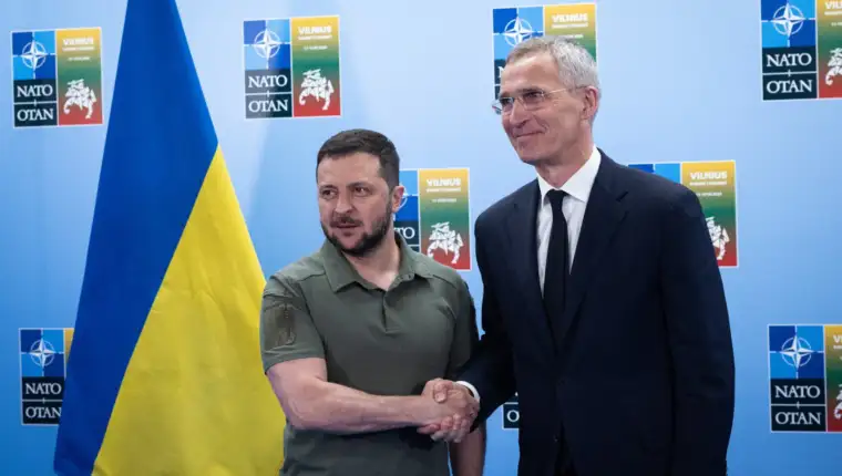 jens stoltenberg i zelenski
