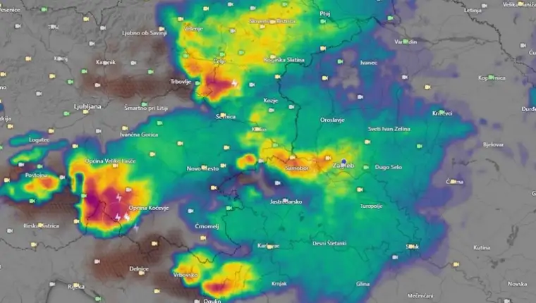 nevrijeme u regionu