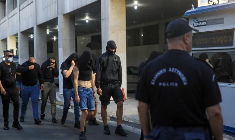 hrvatski huligani atina