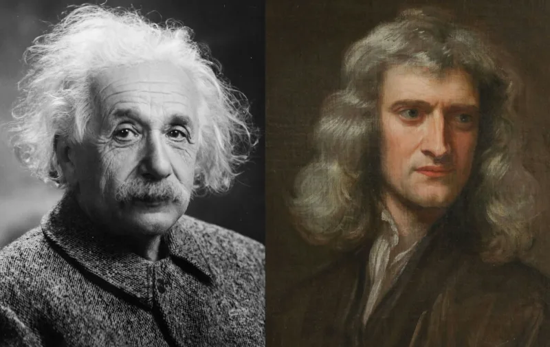 einstein-newton