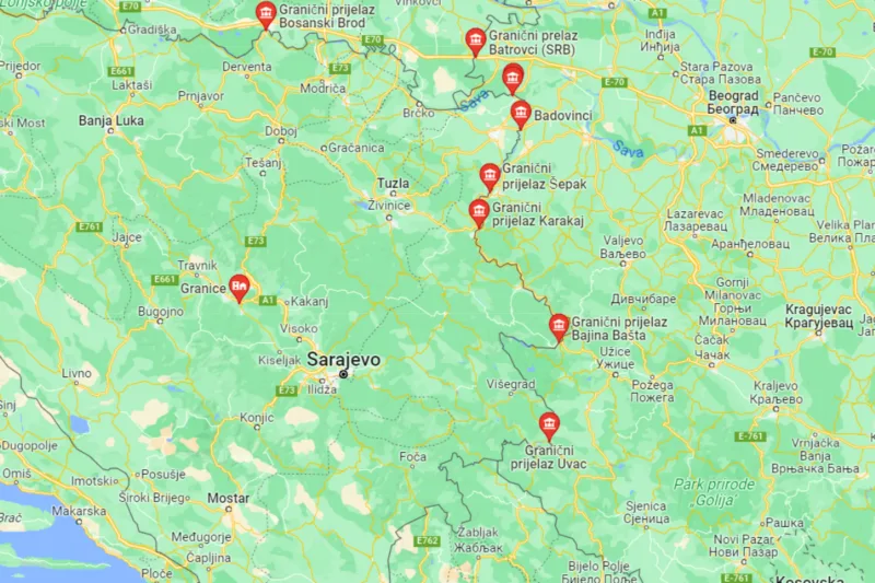 Granica BiH i Srbije