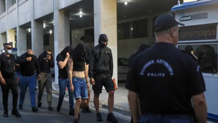 hrvatski huligani atina