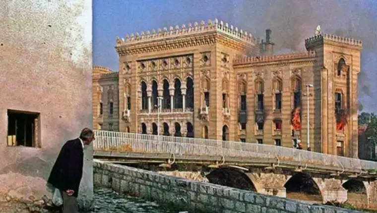 vijecnica gori