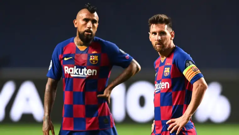 messi vidal