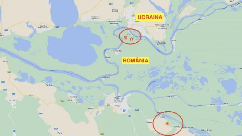 rumunija mapa bombe