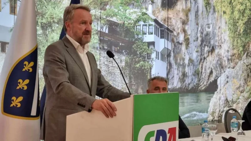 izetbegovic u mostaru sda