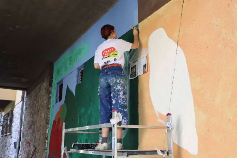 mural mostar