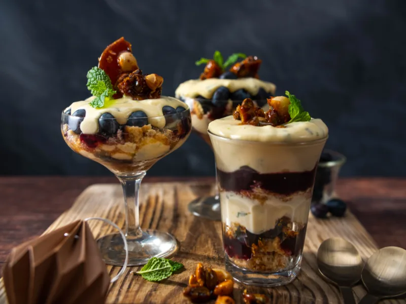 tiramisu borovnice