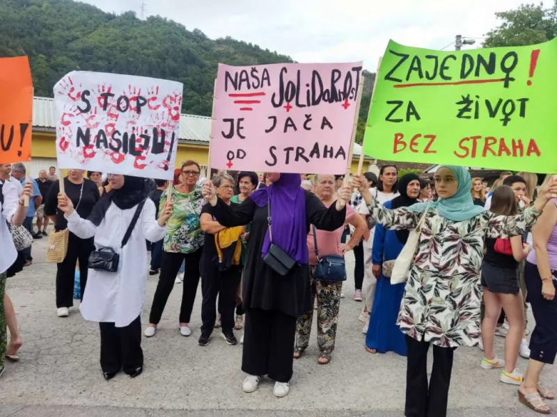 protest zene protiv nasilja
