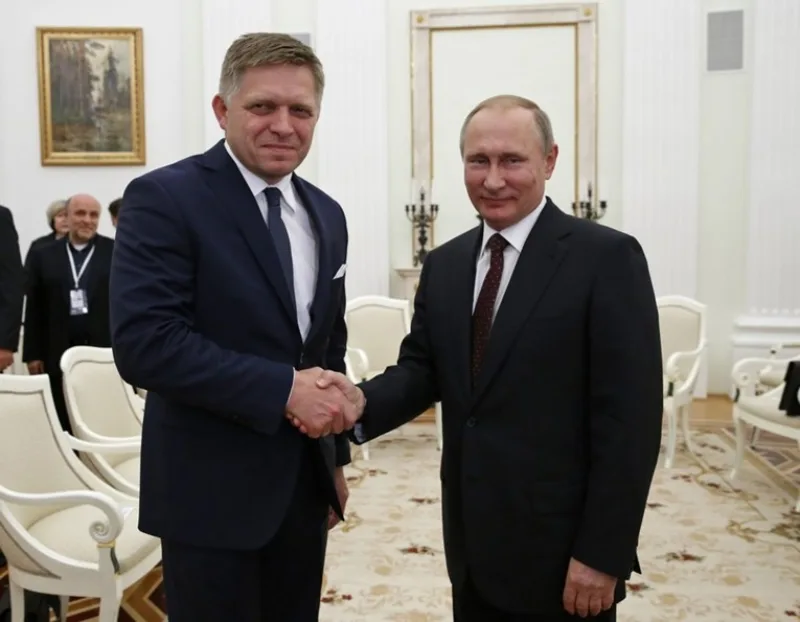 putin i Robert Fica