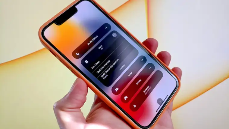 iPhone fokus