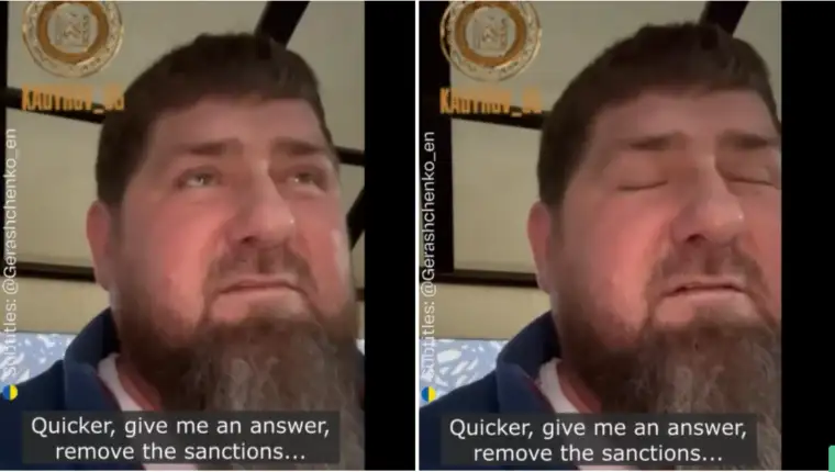kadirov snimak kolaz