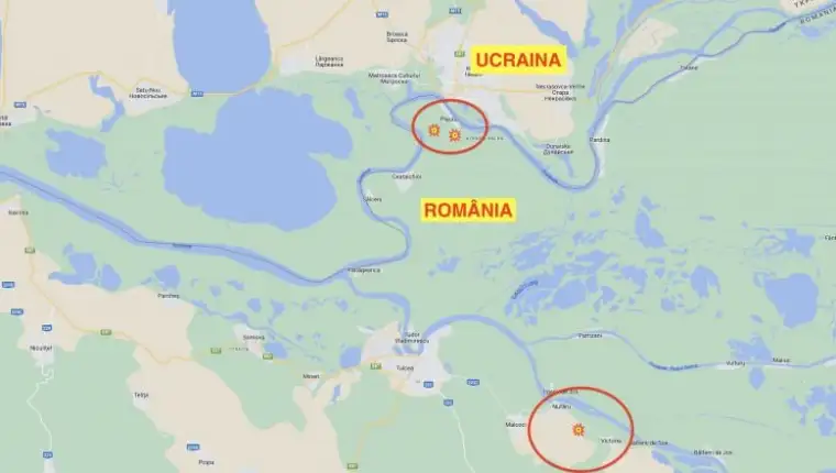 rumunija mapa bombe
