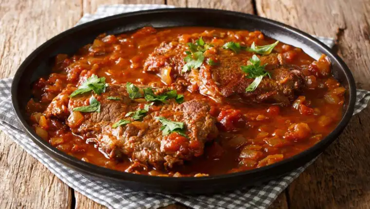 Carne alla pizzaiola