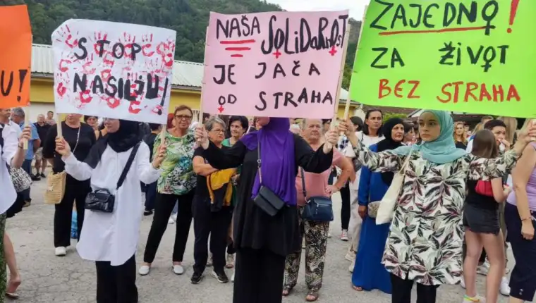 protest zene protiv nasilja