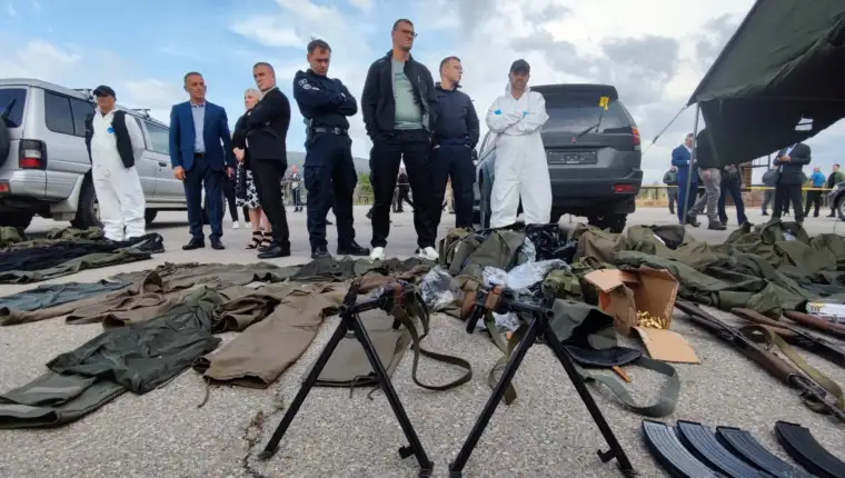 kosovo policija zaplijena teroristi