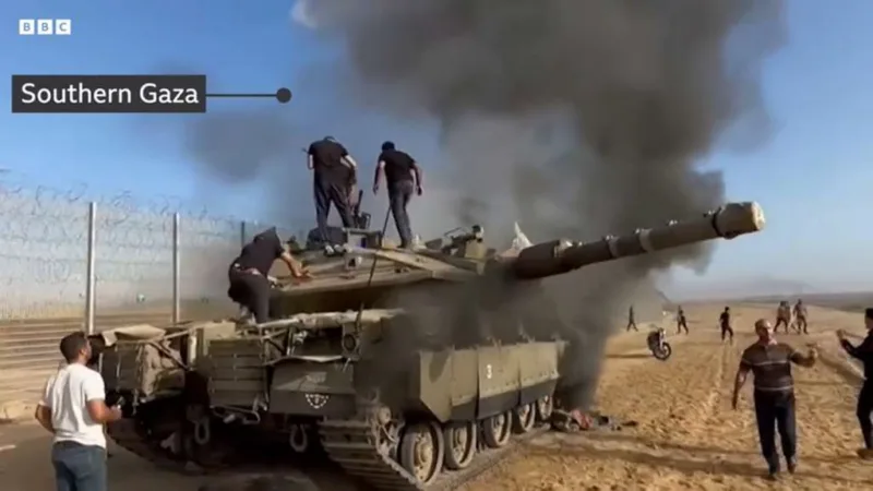 tenk hamas
