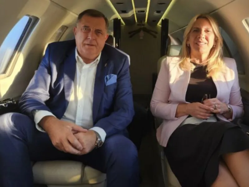 dodik zeljka avion