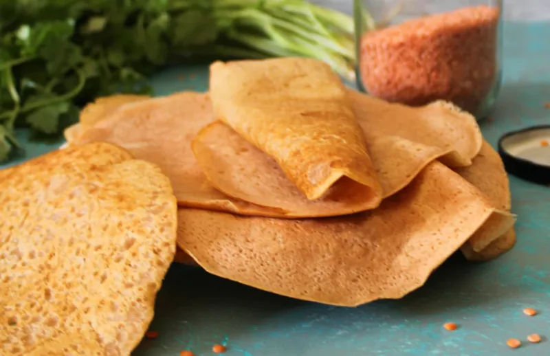 tortilje od crvene leće