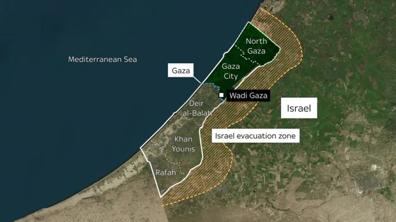 mapa-gaza-evakuacija