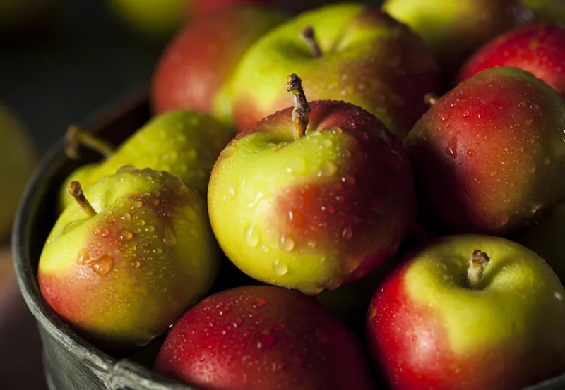 Raw Organic Lady Apples