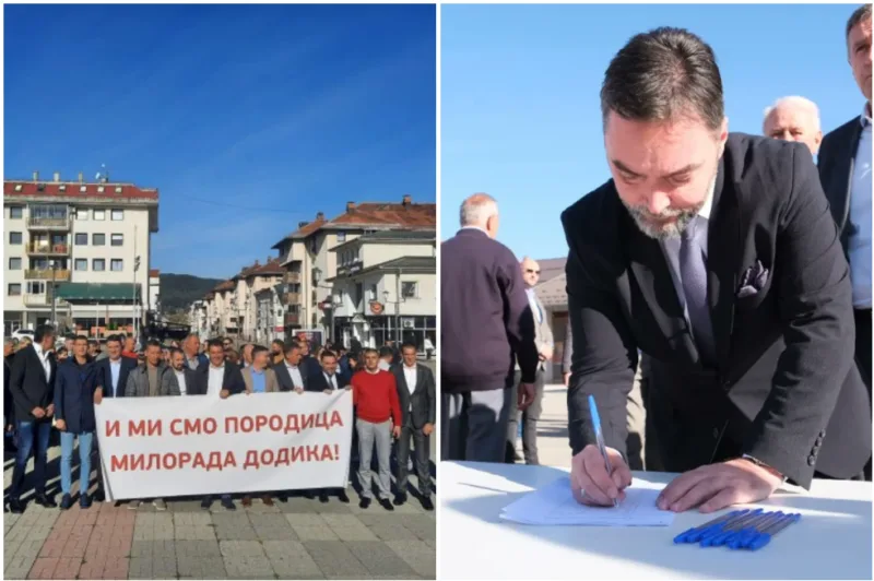 protesti za dodika pale stasa kosarac