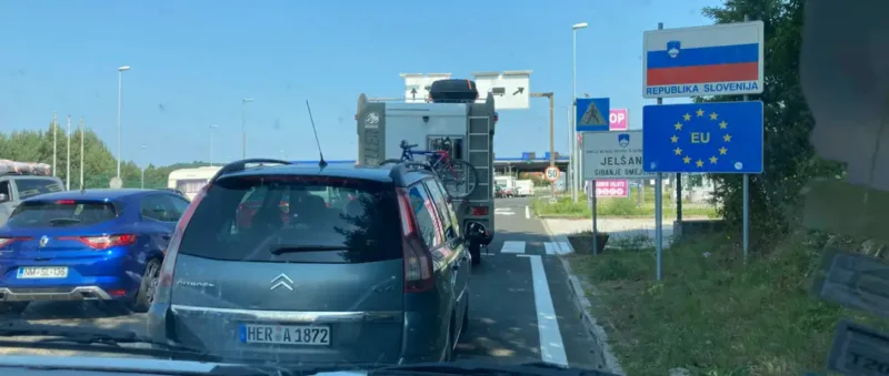 granica ulaz u sloveniju