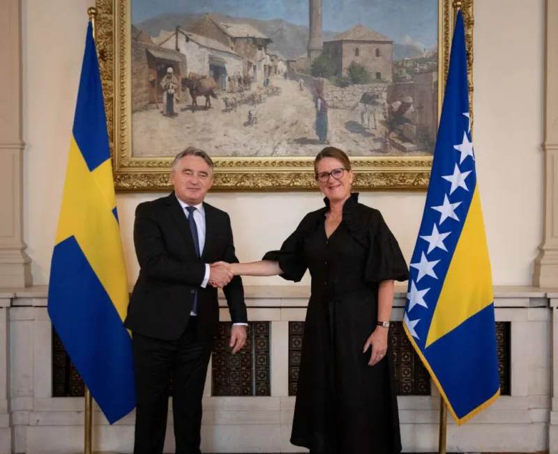 komsic svedska ambasadorica