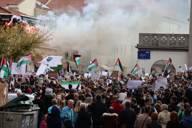 Unatoč zabranama, u Mostaru skup potpore palestinskom narodu