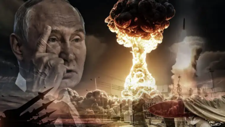 Explosion,Of,Nuclear,Bomb.,End,Of,World,Illustration.,Nuclear,War