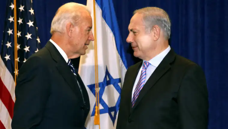 Joe Biden, Benjamin Netanyahu