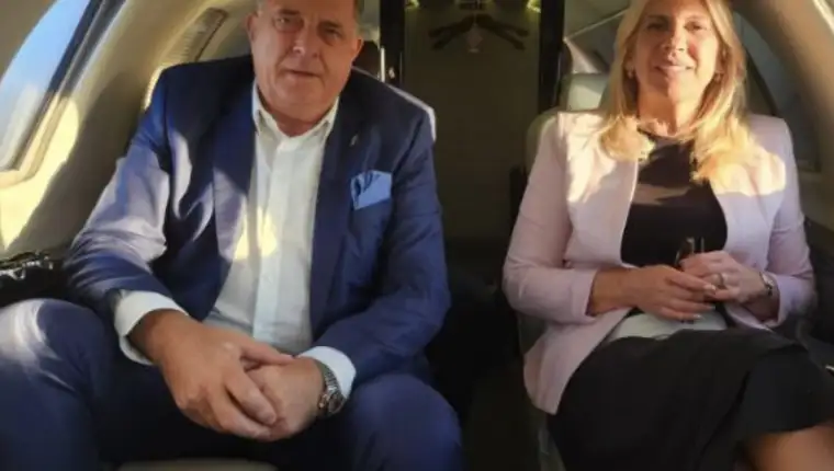dodik zeljka avion