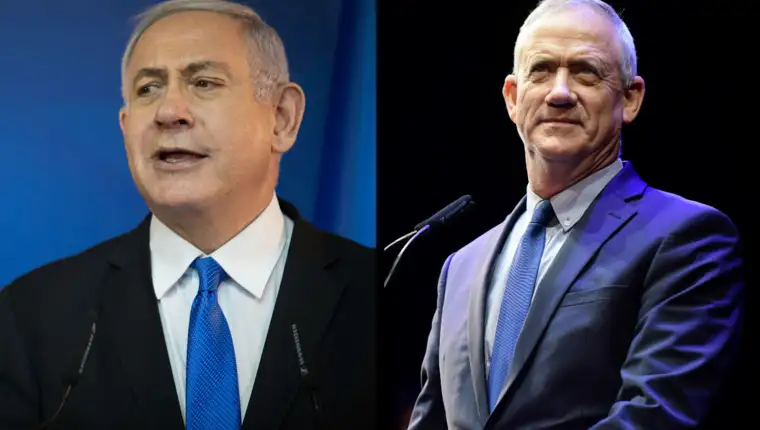 gantz-netanyahu