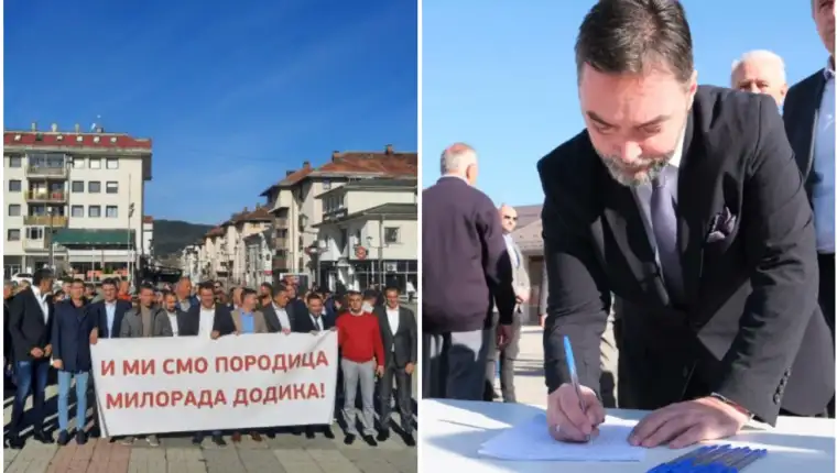 protesti za dodika pale stasa kosarac
