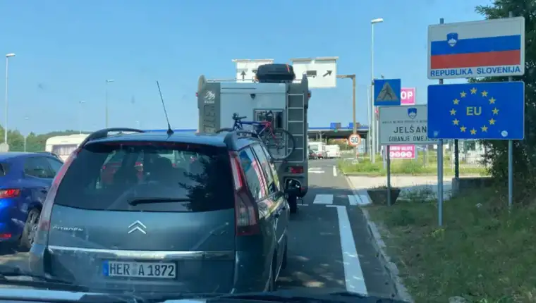 granica ulaz u sloveniju