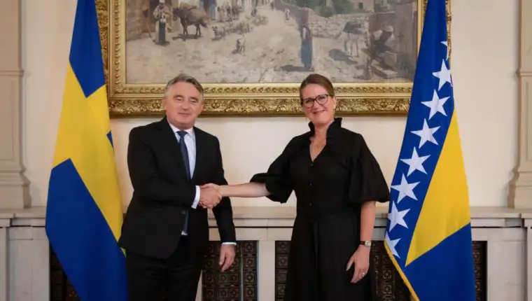 komsic svedska ambasadorica