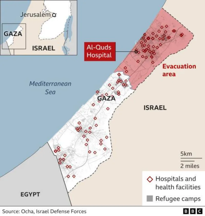 gaza-mapa