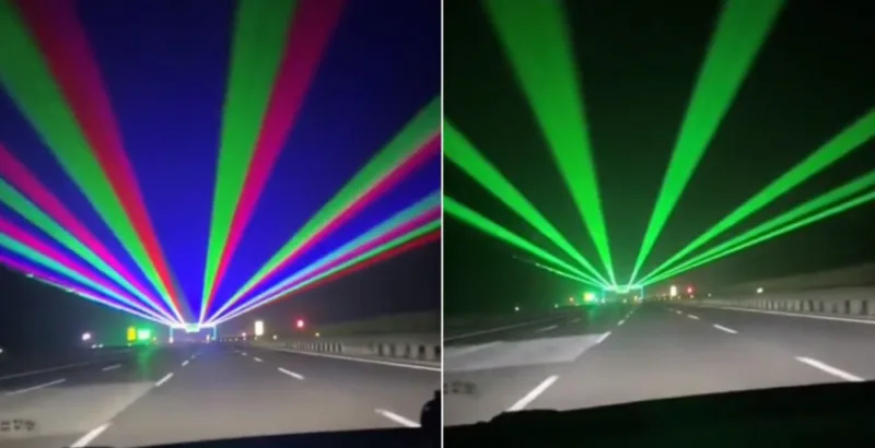 laseri kina